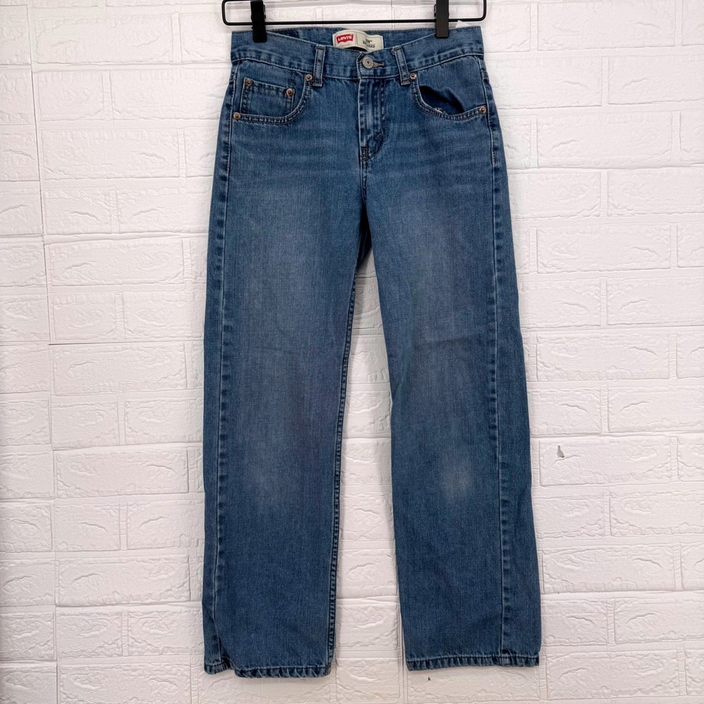 Levi's 550 Relaxed Fit Jeans Women 12REG Blue Denim Classic Casual